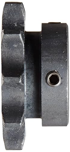 Martin Roller Chain Sprocket, Bored-to-Size, Type B Hub, Single Strand, 50 Chain Size, 0.625' Pitch, 10 Teeth, 1' Bore Dia., 2.299' OD, 1.5625' Hub Dia., 0.343' Width - Poueer