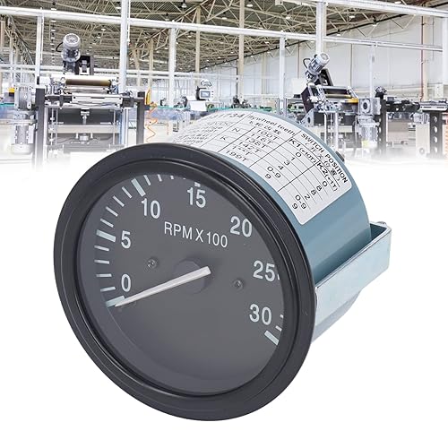 Engine Tachometer 3031734 Digital Timer0 Instrument Box Pressure Gauge Generator Set Instrument Box 0 3000Rpm 10 32Vdc Tachometer Tachometers - Poueer