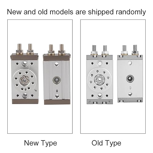 15mm Aluminum Alloy Pneumatic Cylinder, MSQB-10A Pneumatic Actuator, 180-Degree Rotary Air Cylinder, 0~60°C - Poueer