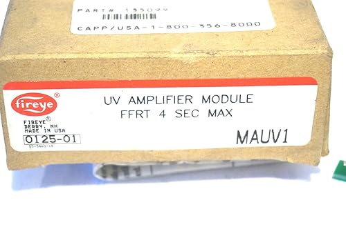 Fireye MAUV1 Uv Amplifier, 2-4 Seconds F.F.R.T. - Poueer
