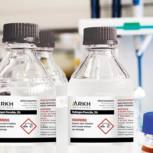 Avery UltraDuty GHS Chemical Labels for Laser Printers, Waterproof, UV Resistant, 2 x 4, 500 Pack (60505) - Poueer