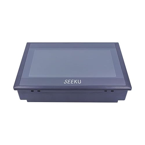 SEEKU 24 in 24 Digits Out 7 inch HMI PLC All in One Touch Screen with PLC Integrated Panel 0-10V 4-20MA Analog MODBUS (Relay Output) - Poueer