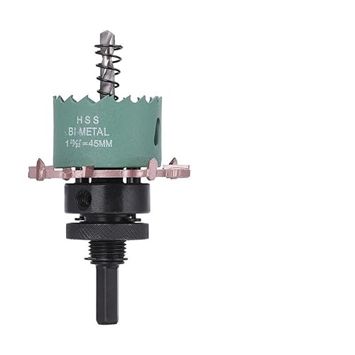 Hole Saw Cutter Drill Bit Spotlight Mounting Hole Opener for Drilling Wall Concrete Cement Ceramic Tile Masonry Drill 1Pcs (Color : 75x115x3mm) - Poueer