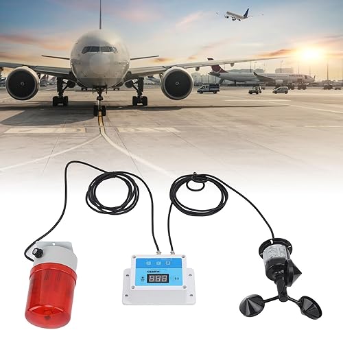 Tower Crane Anemometer Wind Speed Measurement Instrument 240V Gauges Suitable for Crane - Poueer