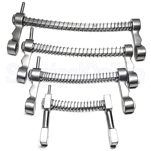 SurgicalOnline Canine Mouth Gag for Cat & Dog Veterinary Instruments 4 pcs - Poueer