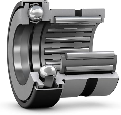 NKX20Z Combined Needle Roller and Thrust Ball Bearings, 20 mm x 30 mm x 30 mm,Grease Lubrication, Bearing Steel, 1 Piece (Size : NKX20Z) - Poueer