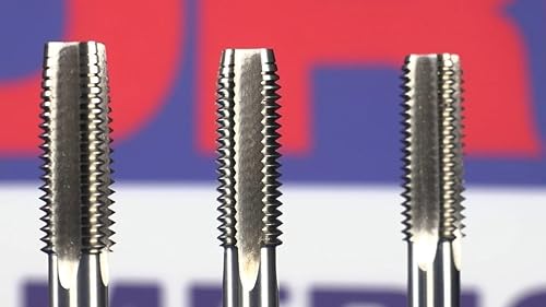 Drill America 1'-8 High Speed Steel Bottoming Tap, T/A Series - Poueer