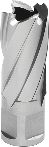 Hougen 12001 12,000 Series Annular Cutter Kit 9/16, 11/16, 13/16, 15/16, 1-1/16' 1-Inch Depth of Cut 3/4-Inch Weldon Shank For Magnetic Drills - Poueer