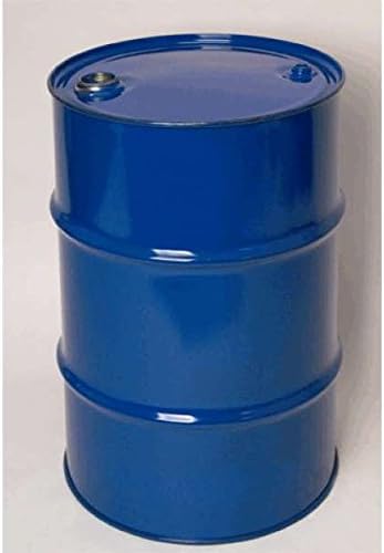 BayTec 30 Gal Closed-Top Steel Drum Blue | No Lining | Tight Head Top - Poueer