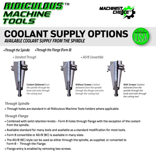 CAT40 END MILL HOLDER 3/8'X1.38' G2.5 X 30,000 RPM (0.0002 T.I.R.) Machinist Choice - Poueer