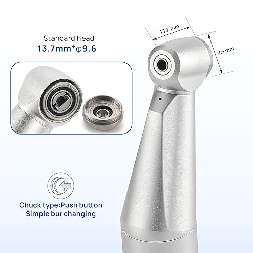 Coxo CX235-1B Low-Speed Electric Handpiece, 1:1 Inner Channel, Contra Angle, #C-1B, Sold by JMU - Poueer