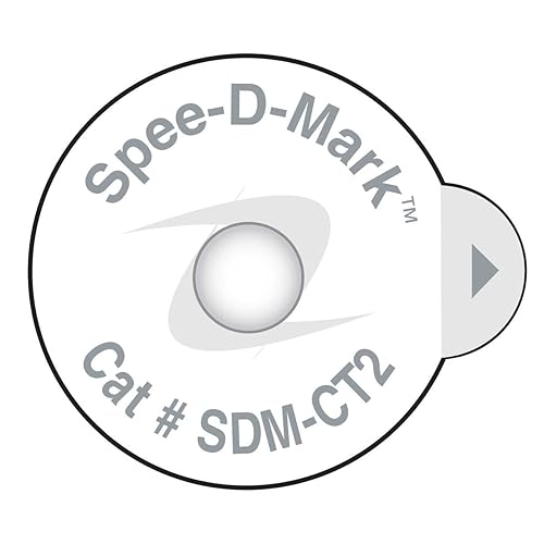 Spee-D-Mark SDM-CT2 CT Skin Marker Radiopaque, 4.0 mm Size (Box of 50) - Poueer