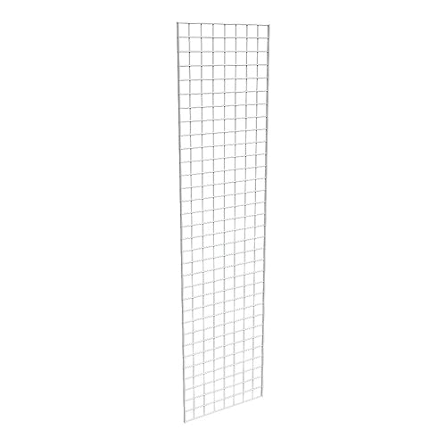 Econoco Commercial Grid Panel, 2' x 8', White (Pack of 3) - Poueer