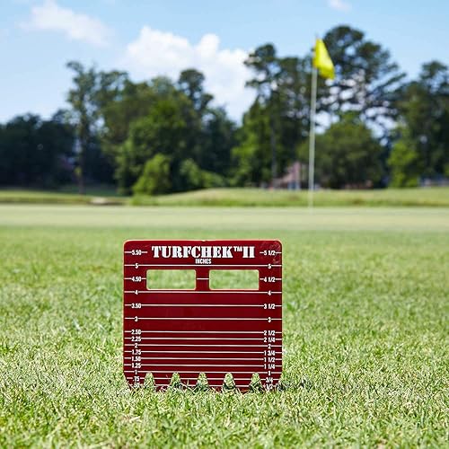Turfchek II Rough Grass Height Cut Gauge - Poueer