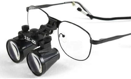Medical Binocular Loupes Glasses Magnifier DY-104 (3.5X) - Poueer
