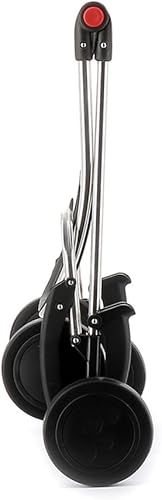 Rolser I-Max MF 4 Wheel Foldable Shopping Trolley - Orange - Poueer