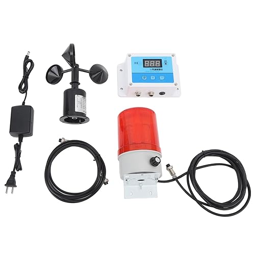 Tower Crane Anemometer Wind Speed Measurement Instrument 240V Gauges Suitable for Crane - Poueer