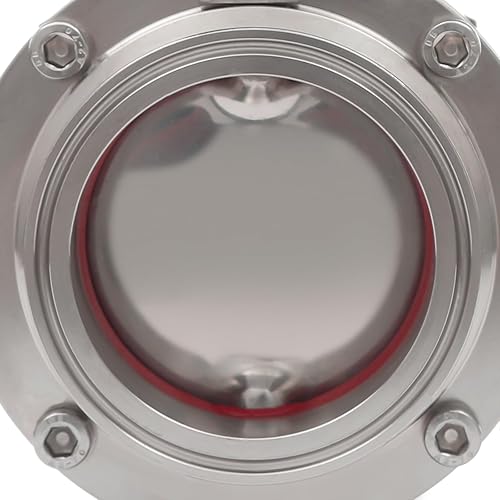 3 Inch Tri Clamp Sanitary Butterfly Valve with Trigger Handle Stainless Steel 304 Tri Clamp Clover (2 Pack 3 Inch Trigger Butterfly Valve) - Poueer