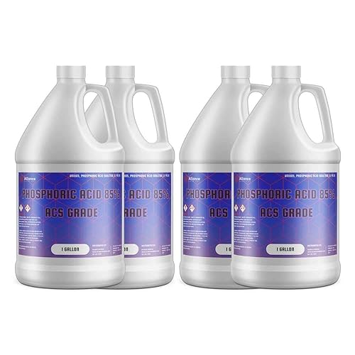 Phosphoric Acid 85% ACS - 1 Quart - Poueer