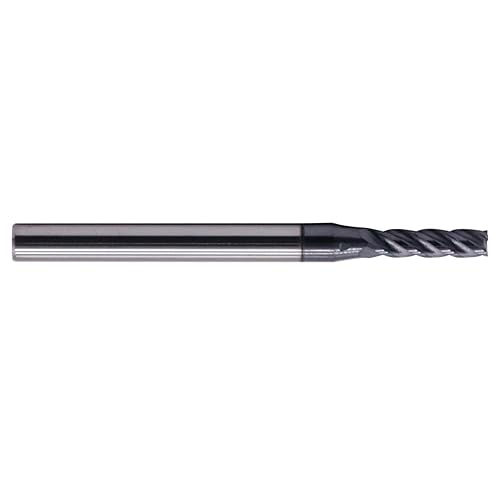 BestParts High Performance 5pcs 7/16' Solid Carbide Square End Mills, AlTiN Coated, 4 Flute, 30 Degree Helix, 7/16' Cutting Diameter, 7/16' Shank Diameter, 1' Length of Cut, 2-3/4' Overall Length - Poueer